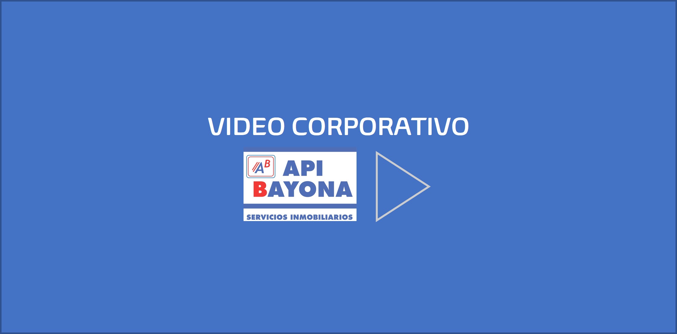 Vídeo Corporativo API BAYONA SERVICIOS INMOBILIARIOS ZARAGOZA